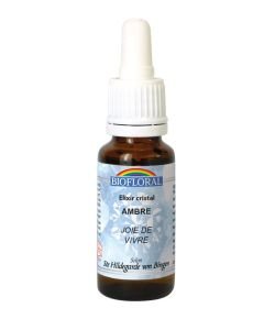 Amber - Crystal Elixir 2 - Joy of living BIO, 20 ml