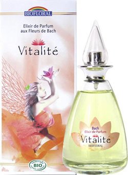 Elixir fragrance with Bach flowers: Vitality BIO, 100 ml