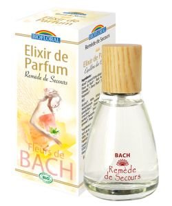 Elixir de parfum aux fleurs de Bach,  : Remède de secours BIO, 50 ml