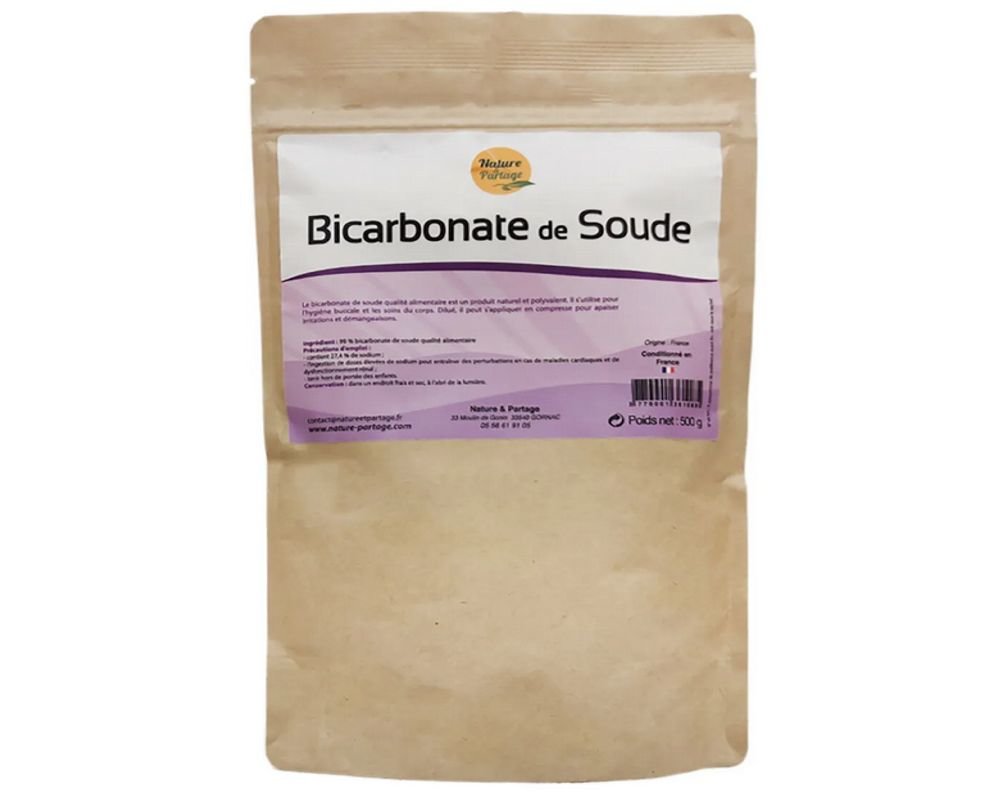 Bicarbonate de Soude - 500 g sachet - Nature et Partage