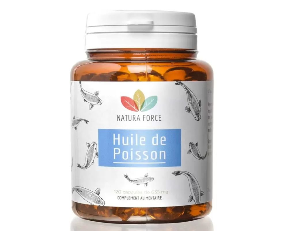 Huile de poisson sauvage Natura Force 120 capsules