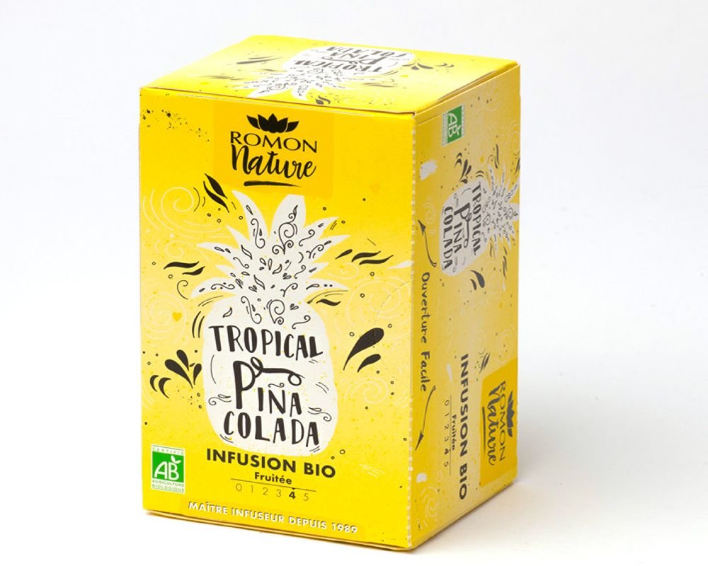 Infusion Tropical Pina Colada - Bio - 16 sachets