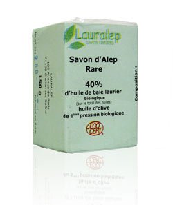 Savon d'Alep Rare 40 % - coins cassés BIO, 150 g