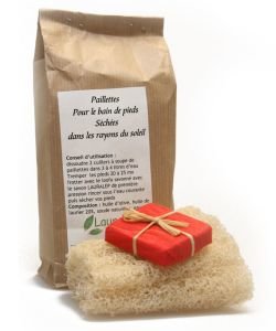 Kit foot 250g sequin + loofa soap 25g + BIO, 250 g