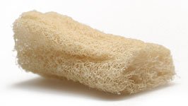 Loofah 20 cm (natural sponge), Parcel
