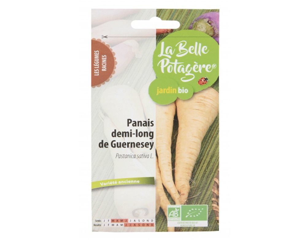Panais demi-long de Guernesey - Graines reproductibles BIO