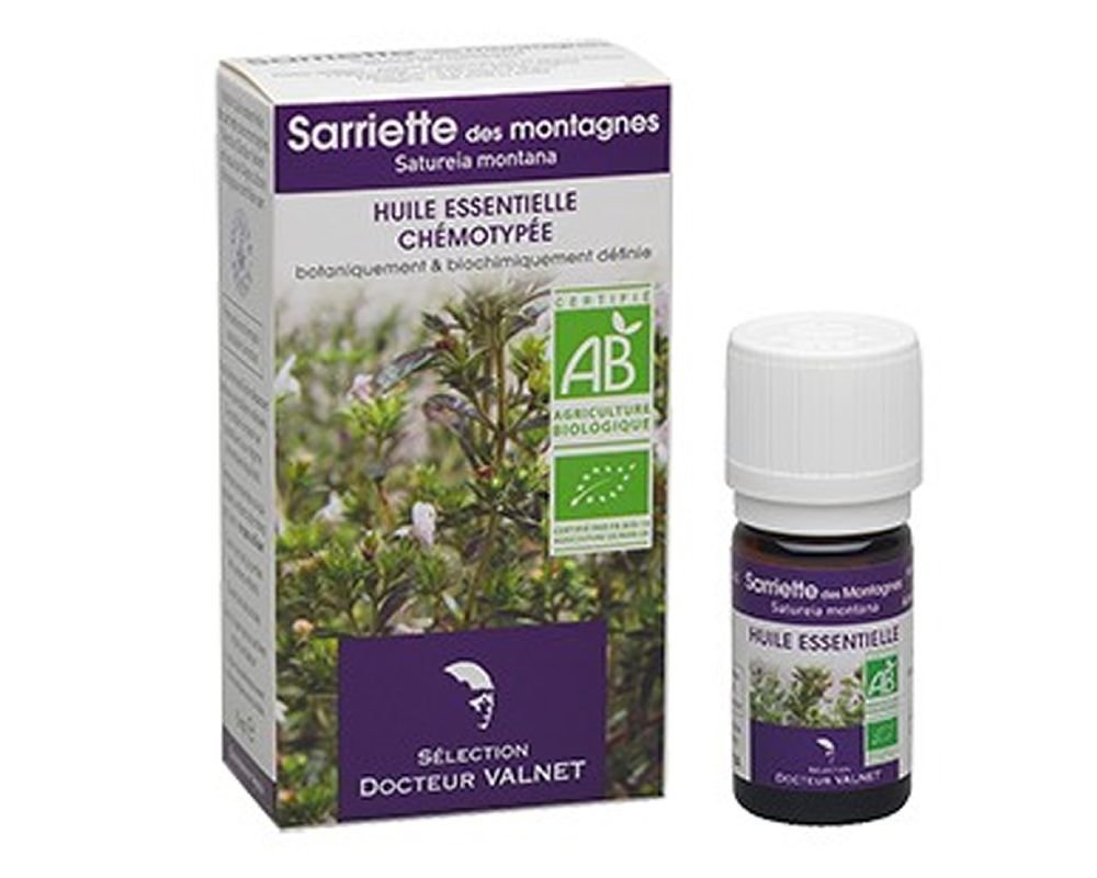 Huile essentielle de sarriette des montagnes bio - 5 ml main image 0