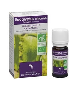 Eucalyptus citronné (Eucalyptus citriodora) - Huile essentielle chémotypée BIO, 10 ml