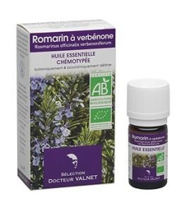 Romarin à verbénone (Rosmarinus officinalis verbenoniferum) BIO, 5 ml