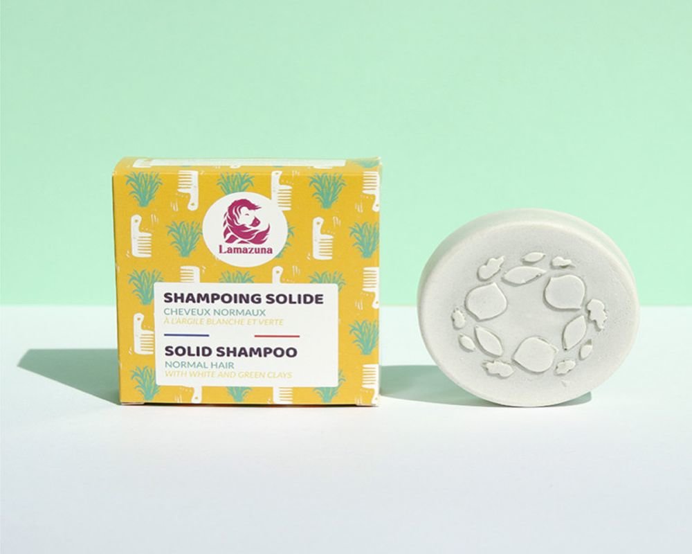 Shampoing Solide Cheveux Normaux Secrets De Provence - Argile Jaune Bio 85g, Sans Sulfate, Fabriqué En France