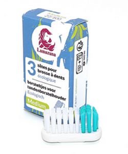 Recharge de 3 têtes de brosse à dents - Souple, 1 pièce