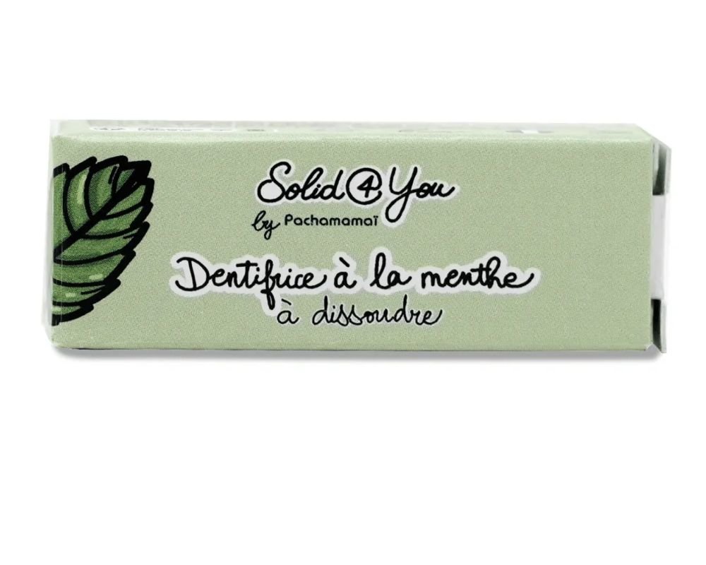 Dentifrice à dissoudre - 6 pastilles - Pachamamai