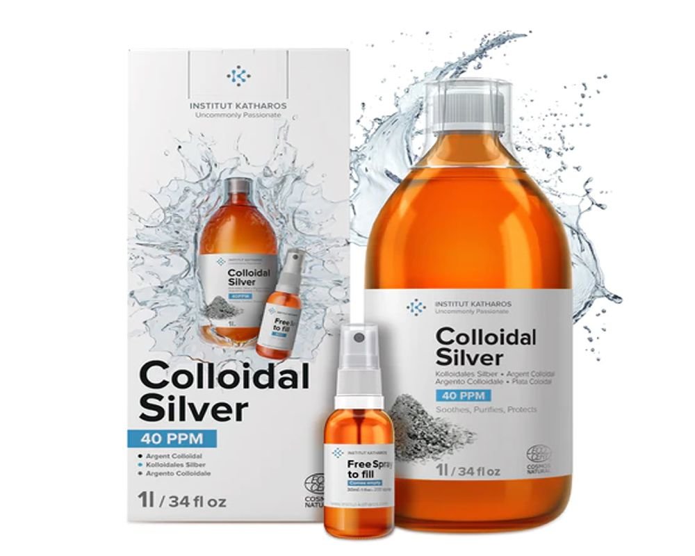 Argent Colloïdal 40PPM Institut Katharos 1l