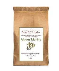 Algues Marines - Plantes - Chevaux DLUO 01/27, 2&nbsp;kg