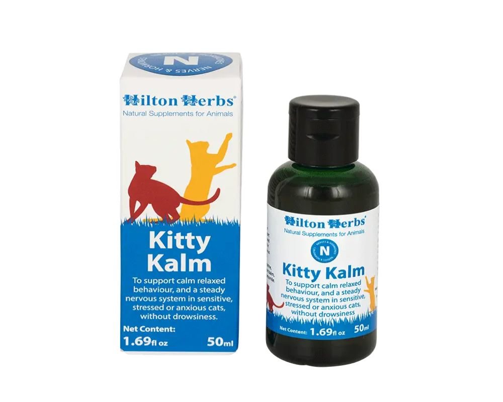 Kitty Kalm: Complément Anti-Stress Naturel pour Chats
