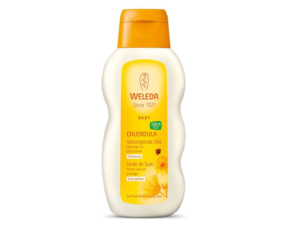 Olio Di Massaggio Alla Calendula 100ml - Cura Per Pelli Sensibili E Bambini