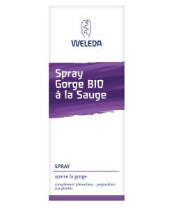 Spray gorge à la Sauge - DLUO 03/2020 BIO, 20 ml