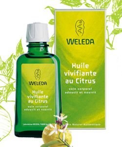 Huile vivifiante au Citrus, 100 ml