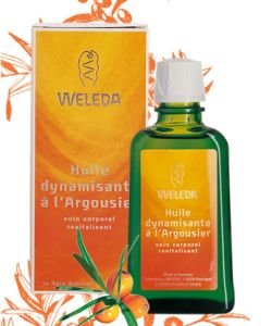 Huile dynamisante à l'Argousier, 100 ml