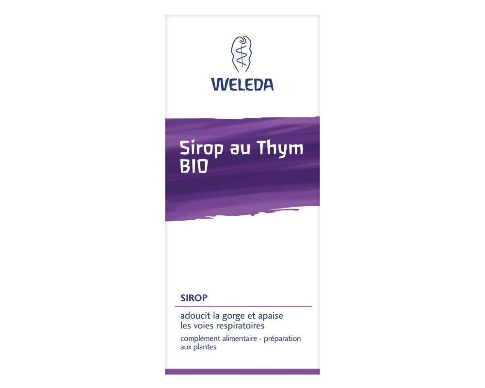 Throat & respiratory tract Thyme Organic Syrup (200ml) Weleda