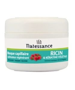 Masque capillaire sublimateur régénérant Ricin et Kératine végétale, 200 ml