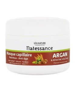 Masque capillaire Nutrition à l'argan BIO, 200 ml