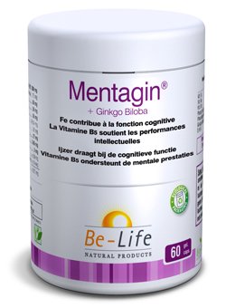 Mentagin (+Ginkgo Biloba) (ancienne formule), 60 gélules
