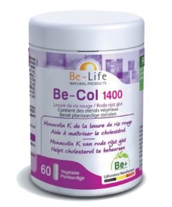 Be-Col 1400 - DLUO 04/2021, 60 gélules