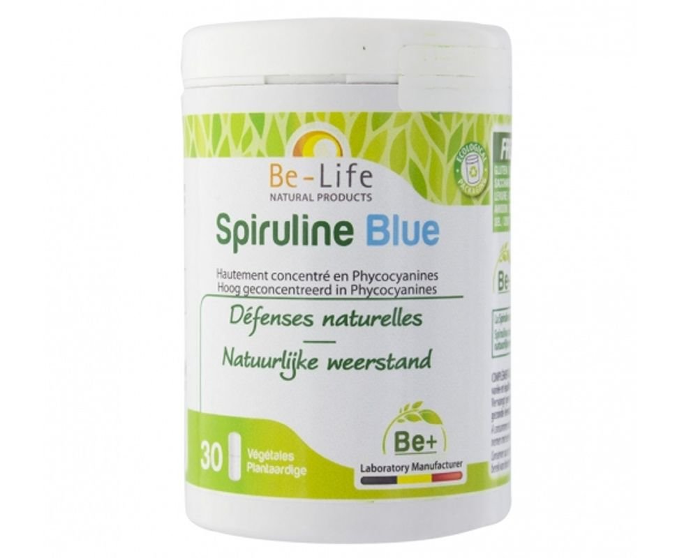 Spiruline Blue Défenses naturelles BeLife 30 gél.