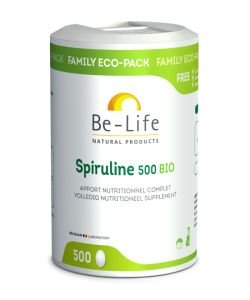 Spiruline 500 - DLUO 10/23 BIO, 500&nbsp;comprimés