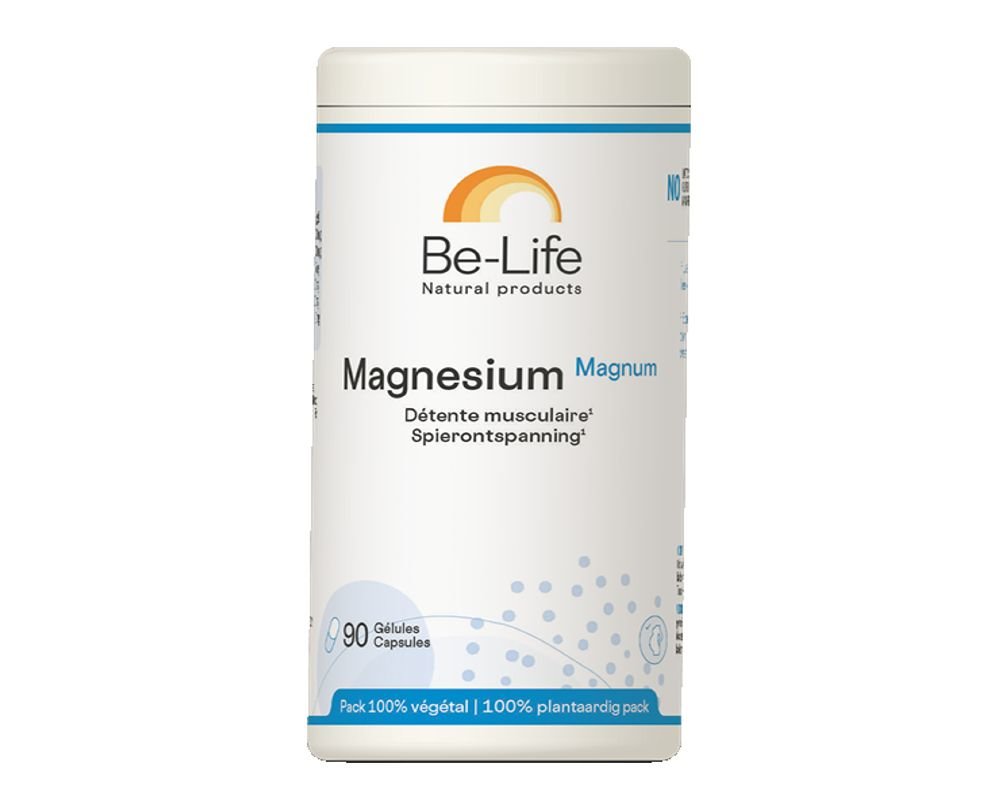 Magnesium Magnum - Food supplement - be-life - 90 capsules