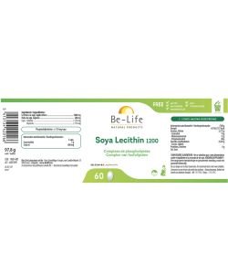 Soya Lecithin 1200 - DLUO 09/25, 60 capsules