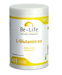 L-Glutamin 800 - DLUO 09/25, 60 gélules
