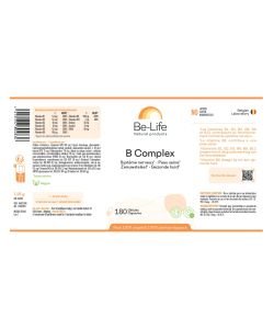 B Complex 180 gel - DLUO 06/2026, 180&nbsp;gélules