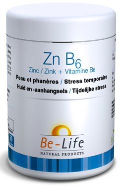 Zn B6 (zinc et vitamine B6), 60 gélules