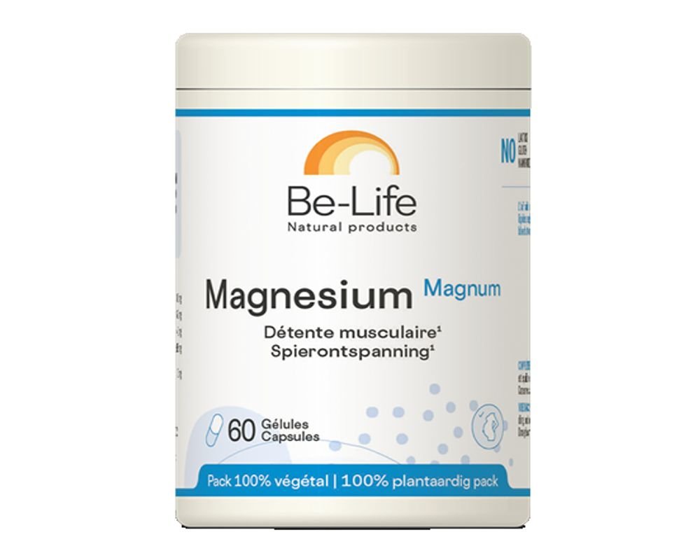 Magnesium Magnum - 60 capsules - Be-Life