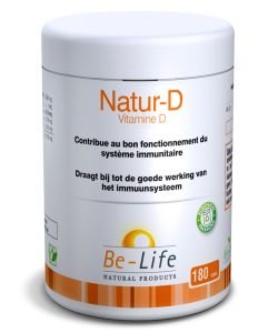 Natur-D (vitamine D3), 180 gélules