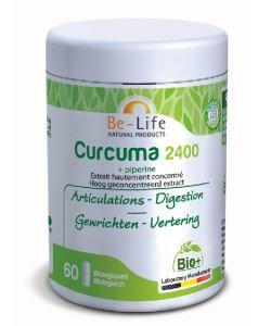 Curcuma 2400 (+Piperine) BIO, 60 gélules