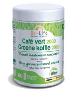 Café vert 2000 BIO, 60 gélules