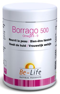 Borrago 500 (huile de bourrache), 60 capsules