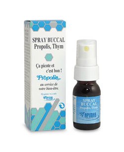 Spray buccal propolis-thym, 15 ml
