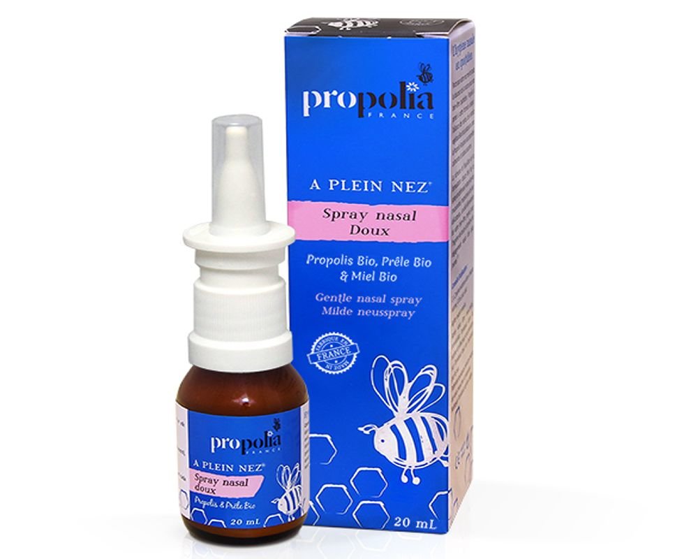 Stuffy nose nasal spray Propolis plants 20 ml Propolia.