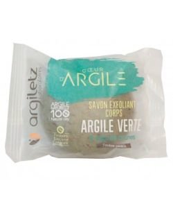 Savon Argile verte exfoliant corps, 100 g