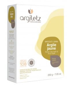 Poudre d'argile jaune ultra-ventilée, 200 g