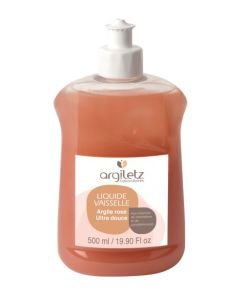 Liquide vaisselle à l'argile rose, 500&nbsp;ml