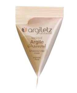 Masque argile Ghassoul - monodose, 15 ml