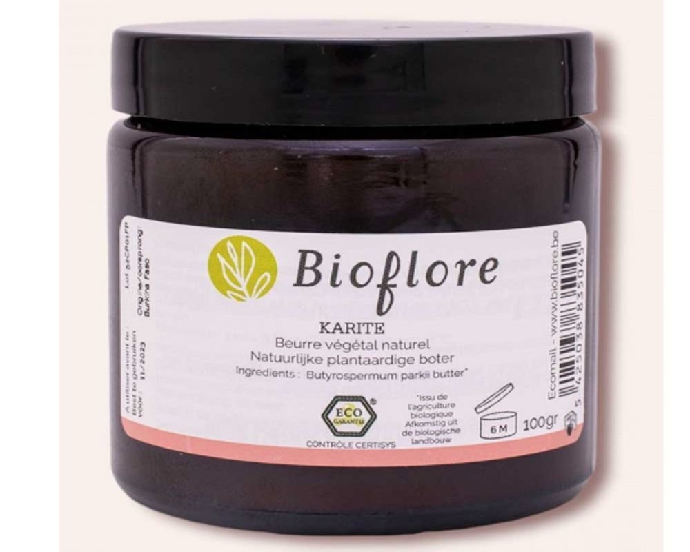 Beurre De Karité Biologique 100g - Qualité Extra - Pur Et Naturel Pour La Peau Et Les Cheveux