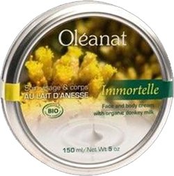 Soin corps & visage Lait d'ânesse & Immortelle BIO, 150 ml