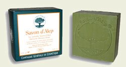 Savon d'Alep moulé à la main 15%, 125 g