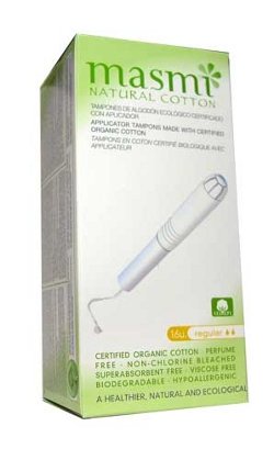 Tampon Coton Super avec applicateur BIO, pièce